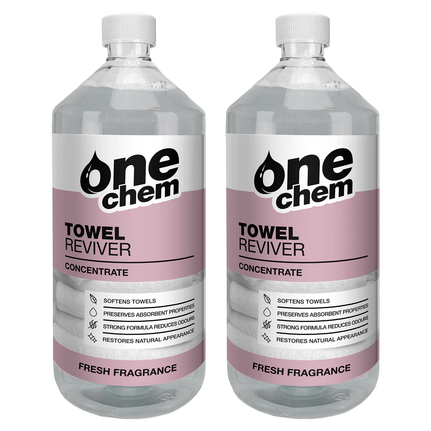 One Chem - Towel Reviver and Softener 2 x 1 Litre Concentrate