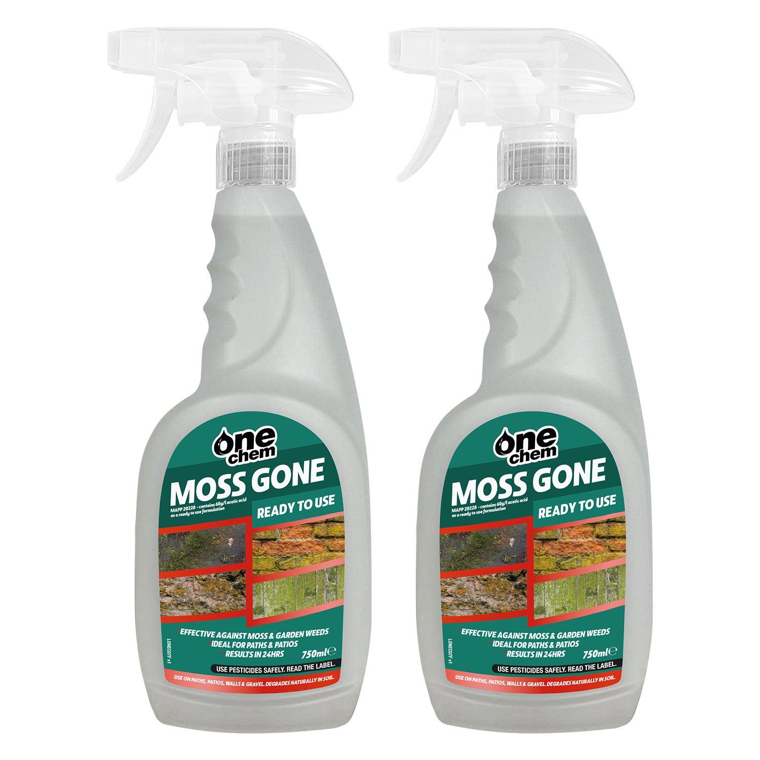 One Chem Moss Gone - Moss Killer