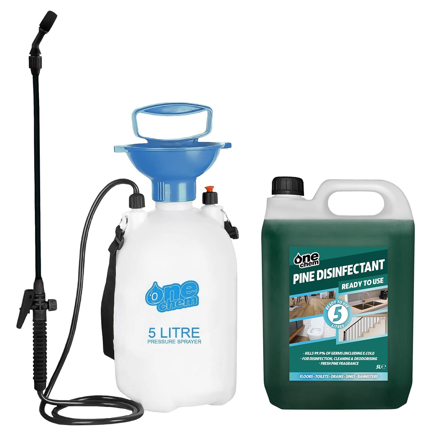 One Chem Pine Disinfectant - Concentrate