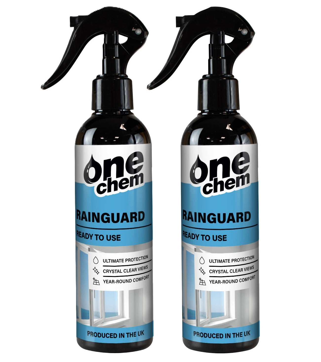 One Chem Rainguard 2 x 250 ml, Window Protector