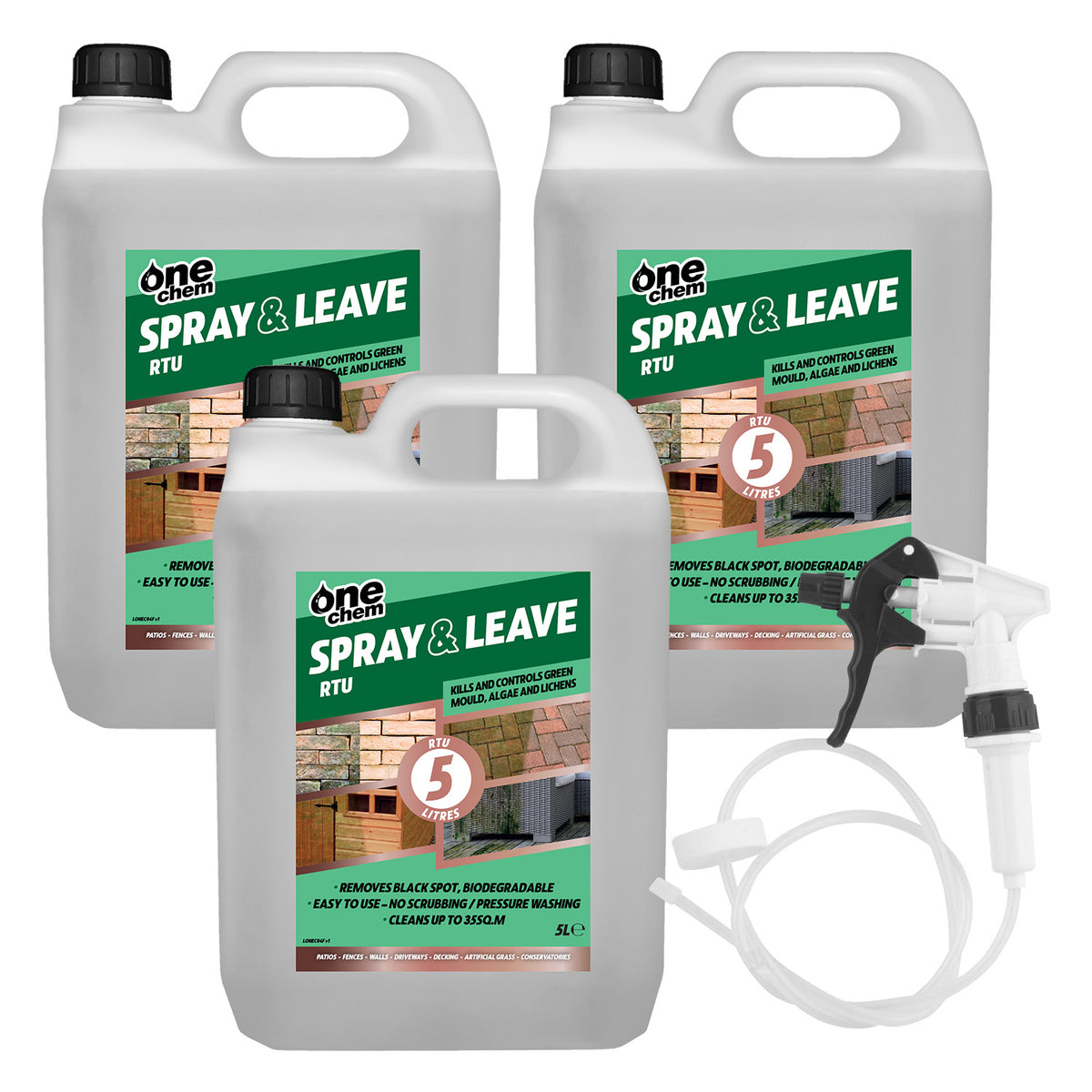 One Chem Spray & Leave - Ready To Use