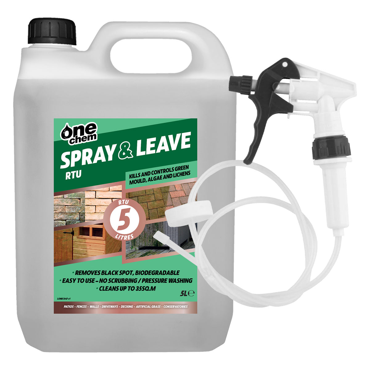 One Chem Spray & Leave - Ready To Use