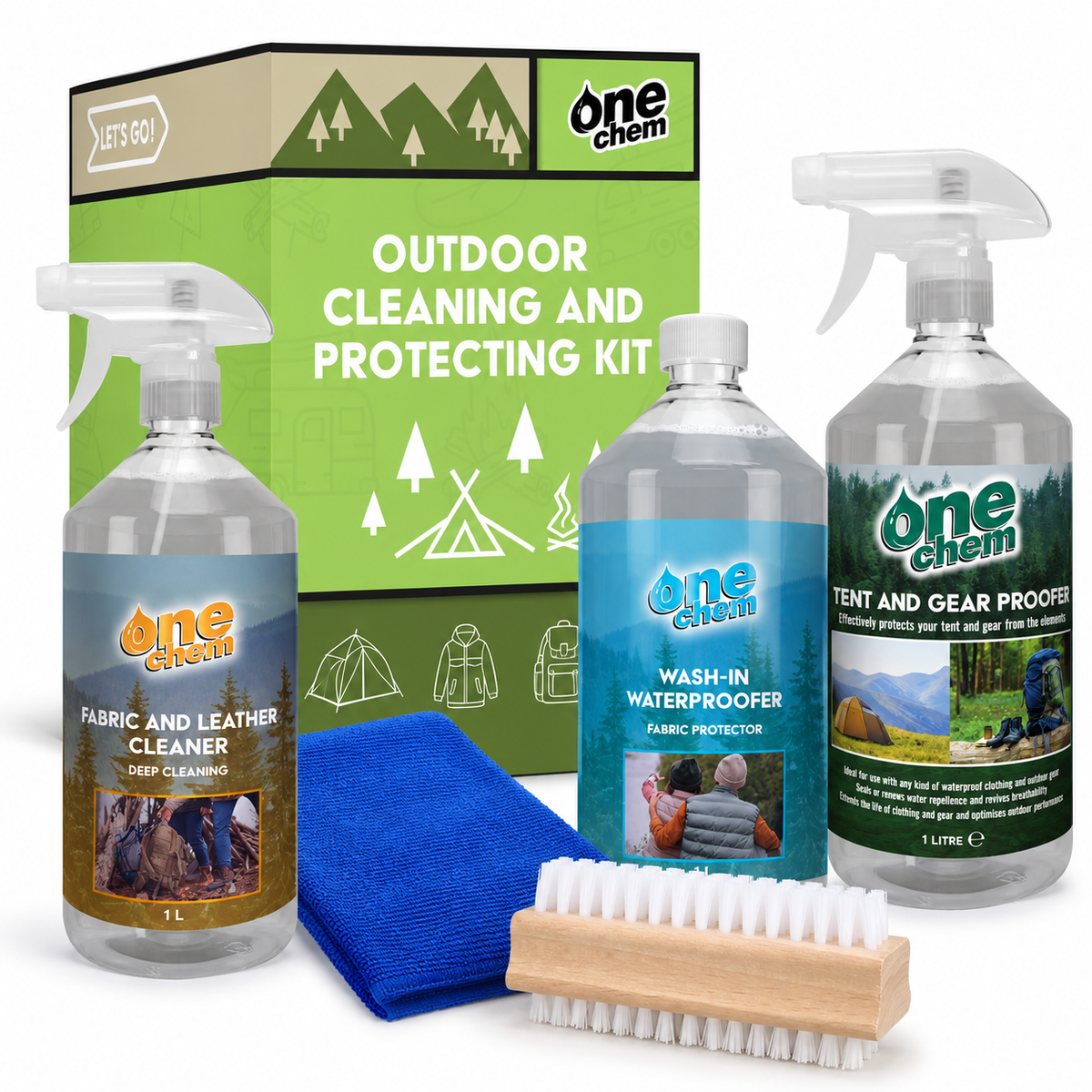 One Chem Outdoor Cleaning & Waterproofing Gift Box Kit