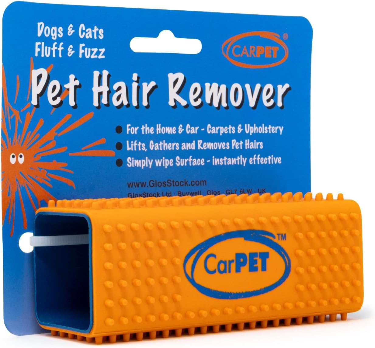 CarPET Pet Hair Remover, Orange