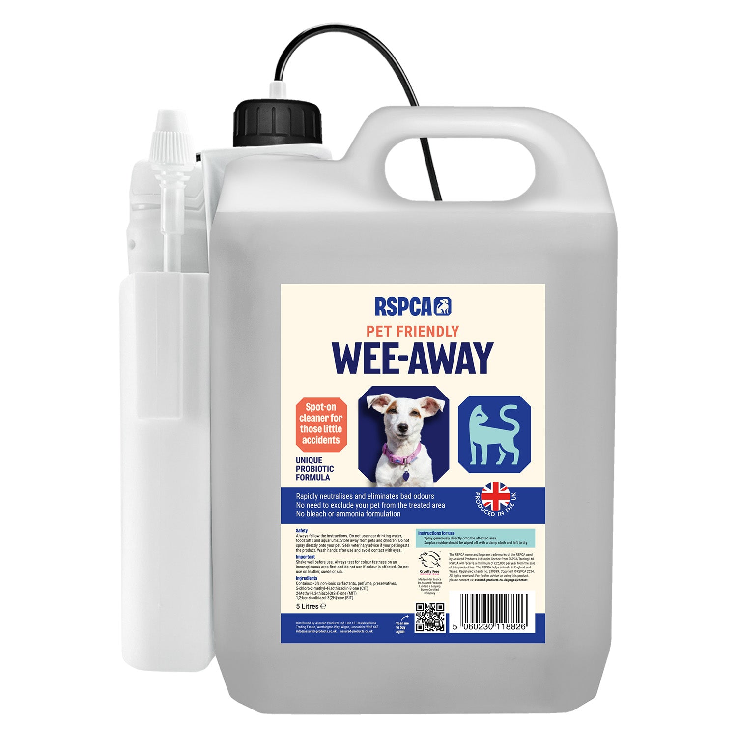 RSPCA Wee Away - Pet Stain & Odour remover