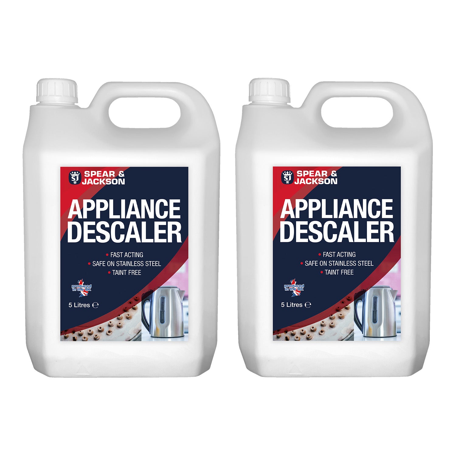 Spear & Jackson Appliance Descaler 2 x 5 Litres