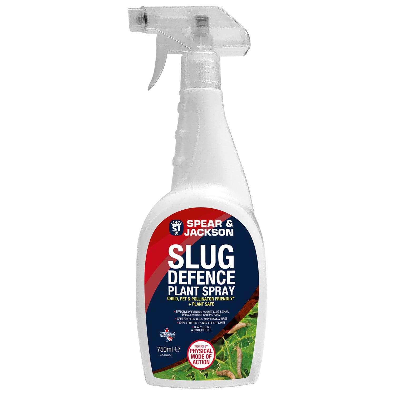 Spear & Jackson Slug Defence Plant Spray, 750 ml