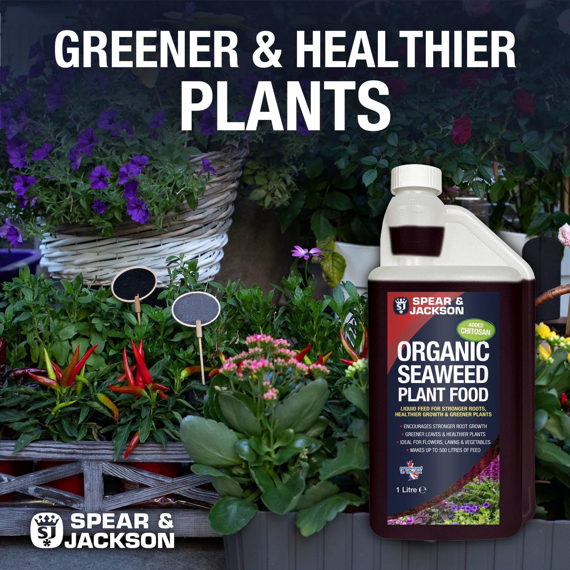 Spear & Jackson Organic Seaweed Plant Food