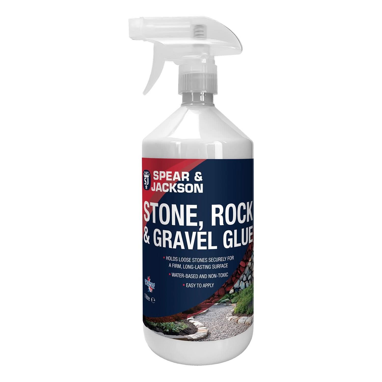 Spear & Jackson Stone, Rock & Gravel Glue - Ready to Use