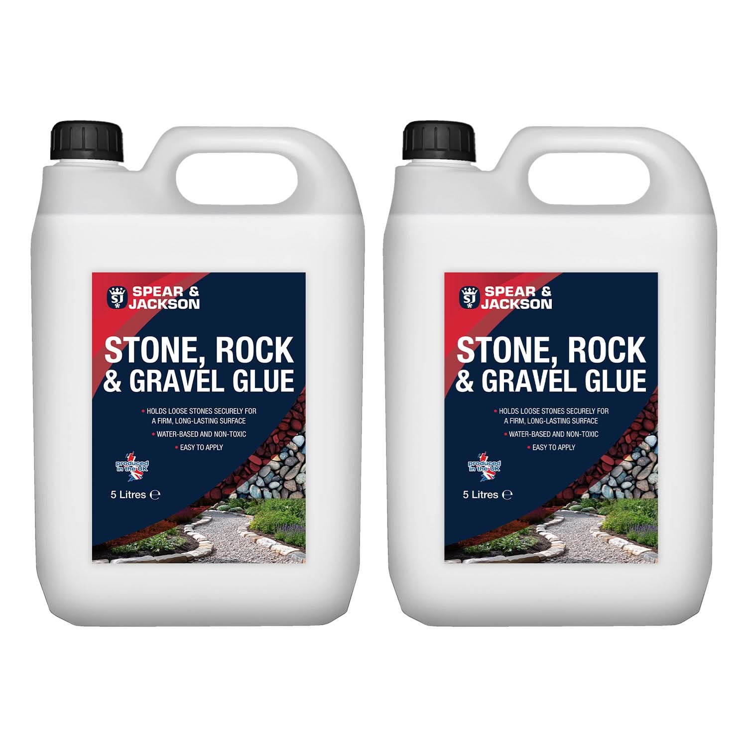 Spear & Jackson Stone, Rock & Gravel Glue - Ready to Use