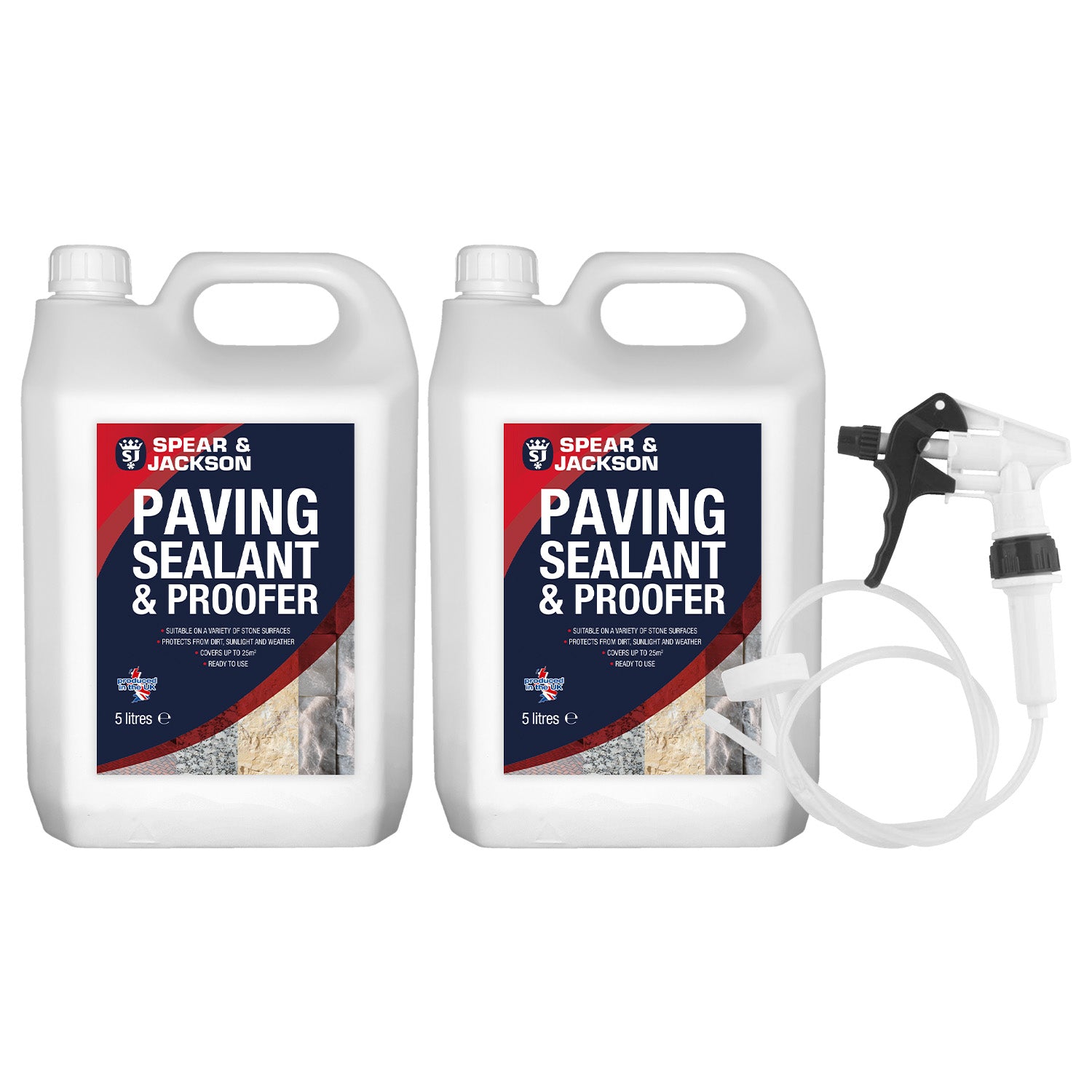 Spear & Jackson Paving Sealant & Proofer - with Long Hose Trigger