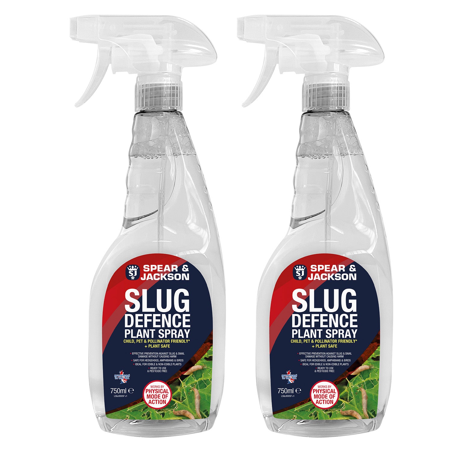 Spear & Jackson Slug Defence Plant Spray, 750 ml