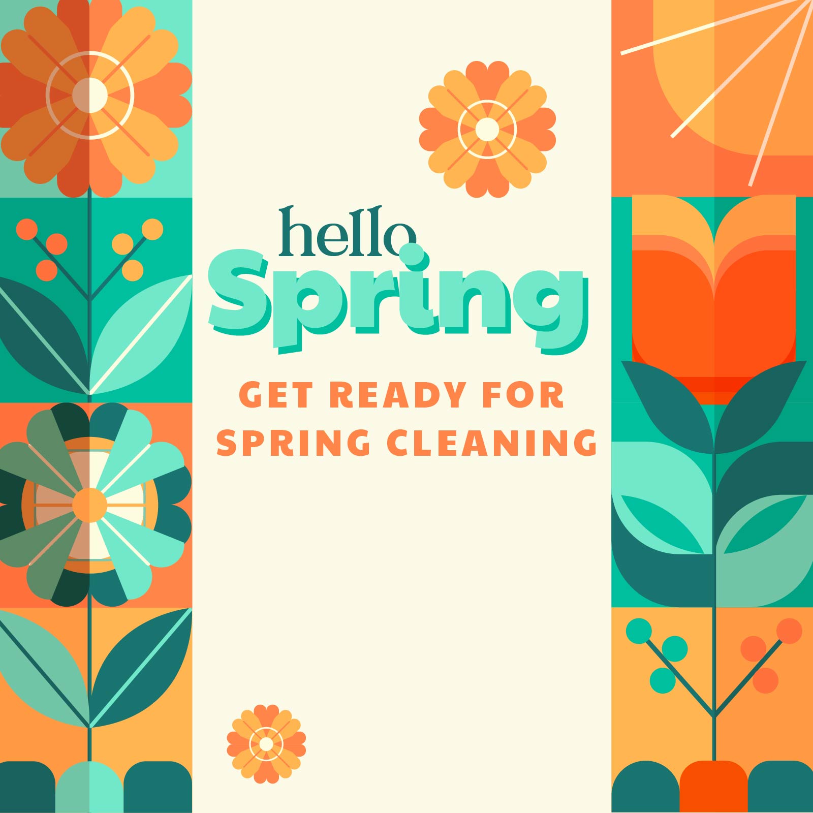 spring cleaning supplies, patio cleaners, weedkiller, spray and leave