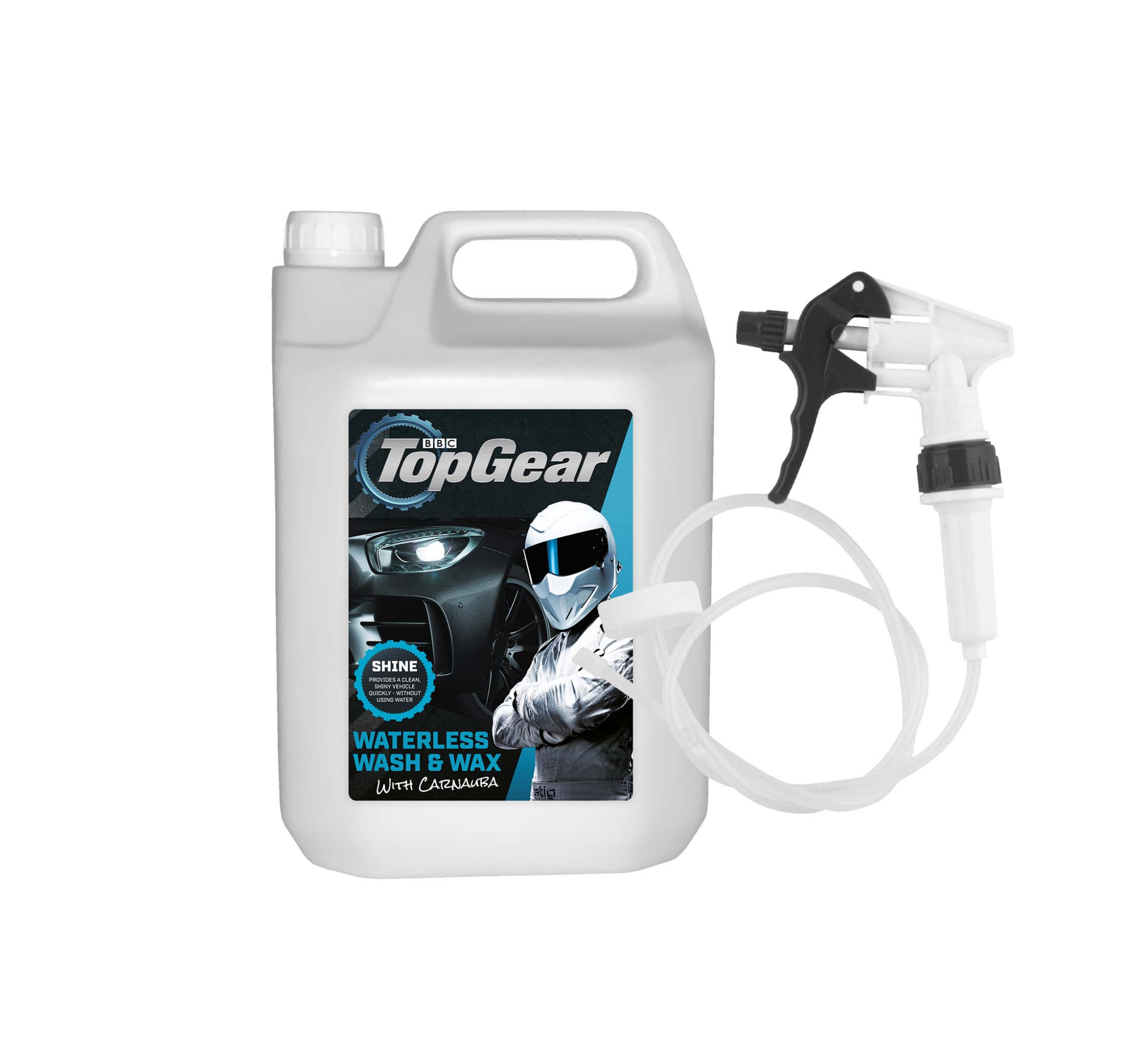 Top Gear Waterless Wash & Wax 5L (with Long Hose Trigger)