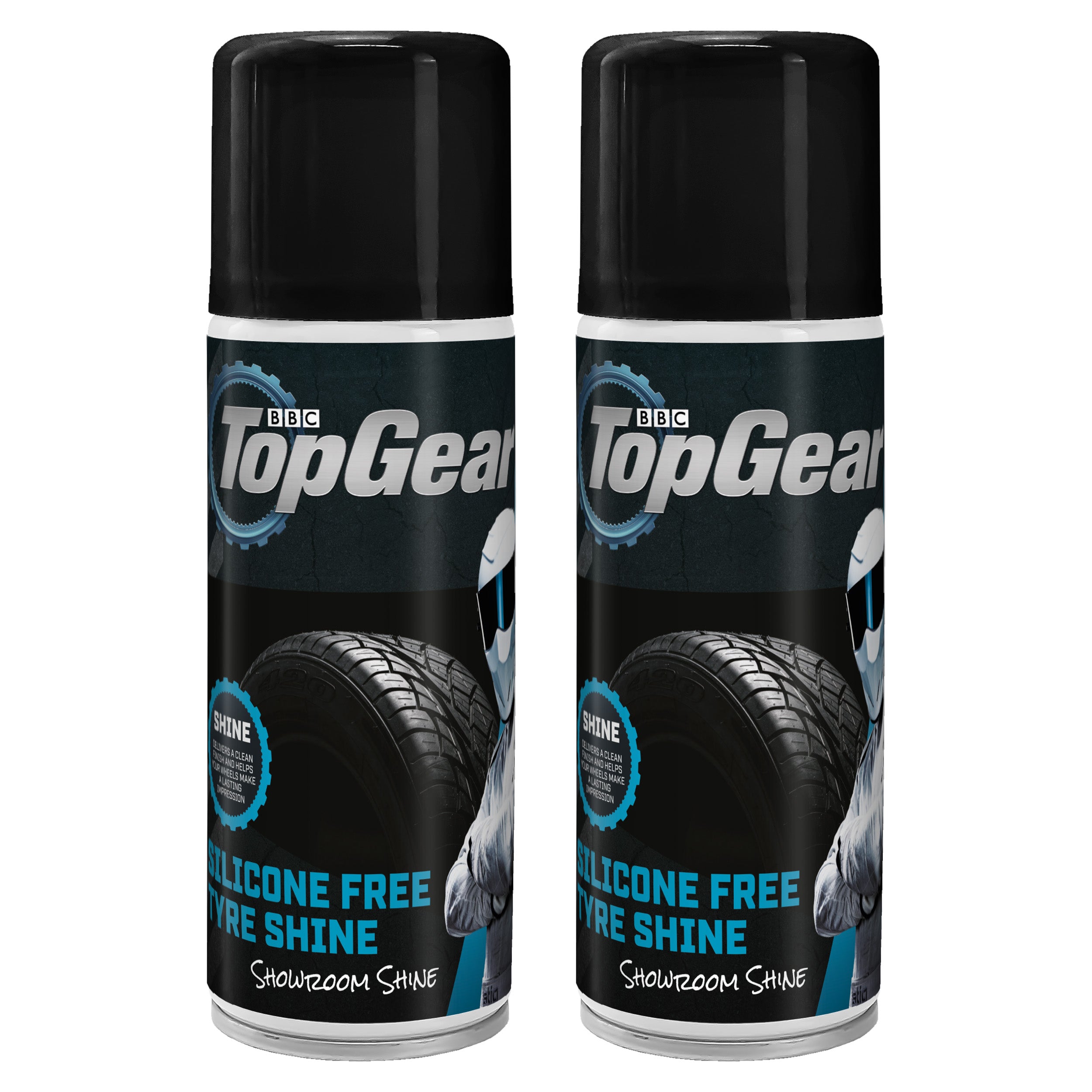 Top Gear Tyre Shine Silicone-Free, 2 x 500 ml, Aerosol