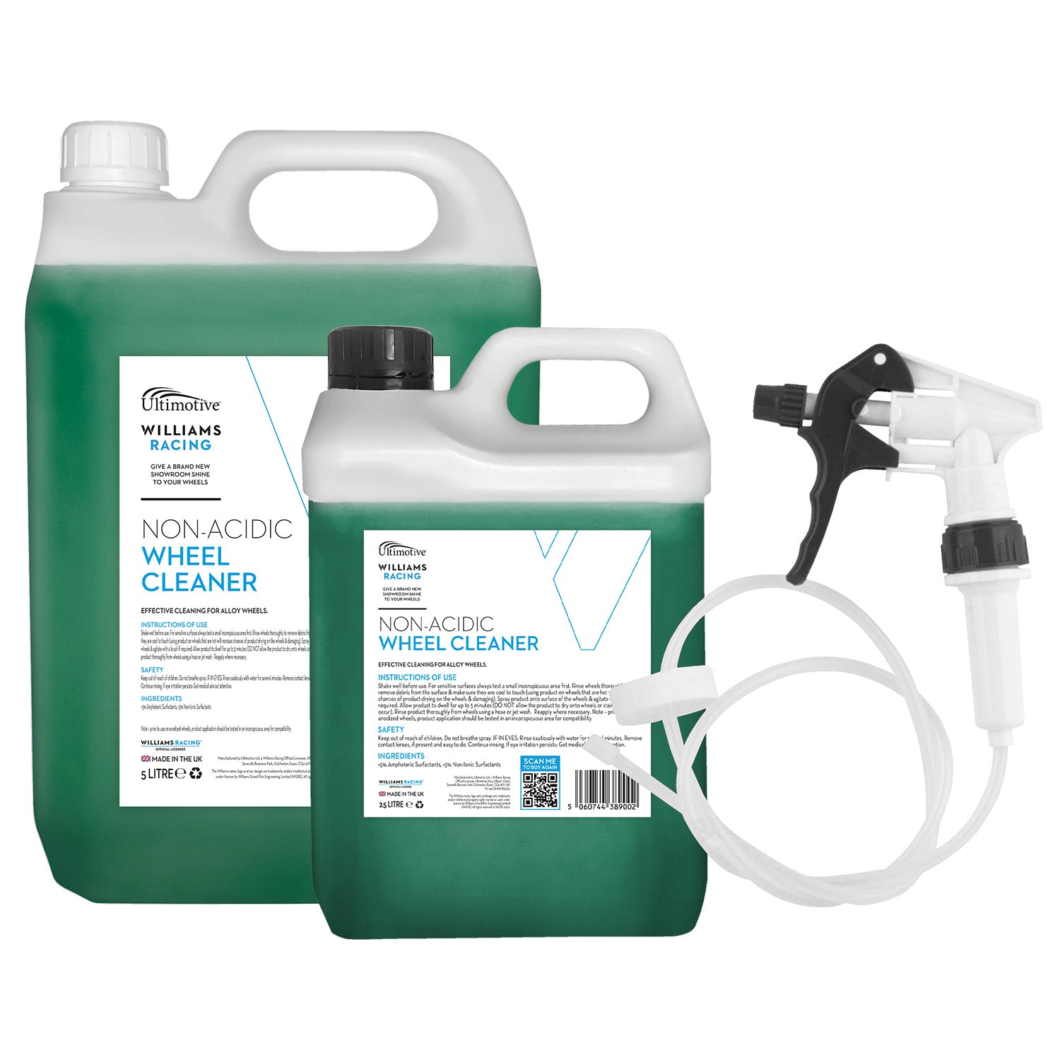 Williams Racing Non-Acidic Wheel Cleaner