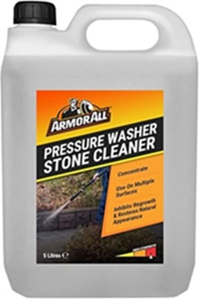Armor All Pressure Washer Stone Cleaner, 5 Litres, Heavy Duty Outdoor Surface Cleaner
