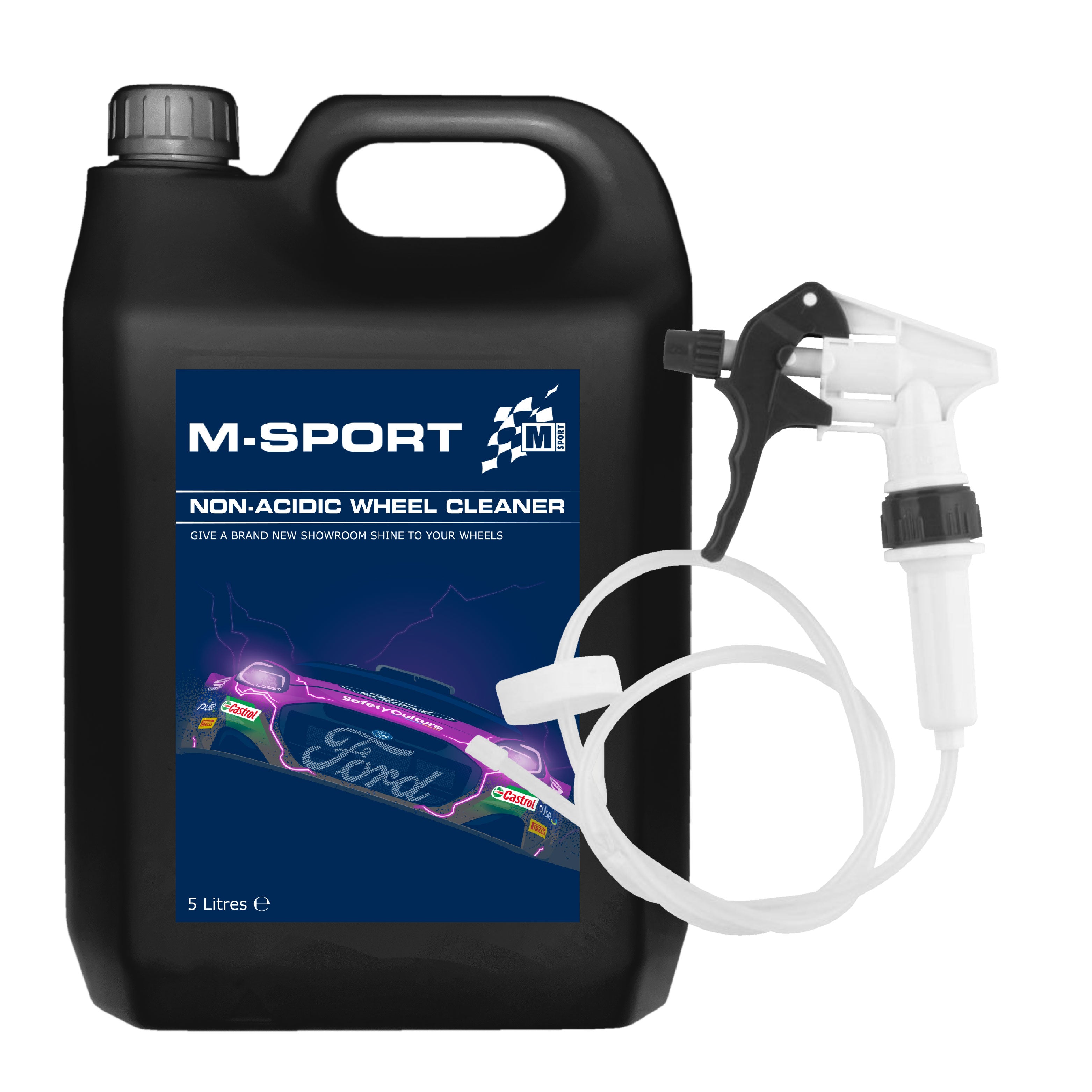 M-Sport Non-Acidic Wheel Cleaner 5L with Long Hose Trigger