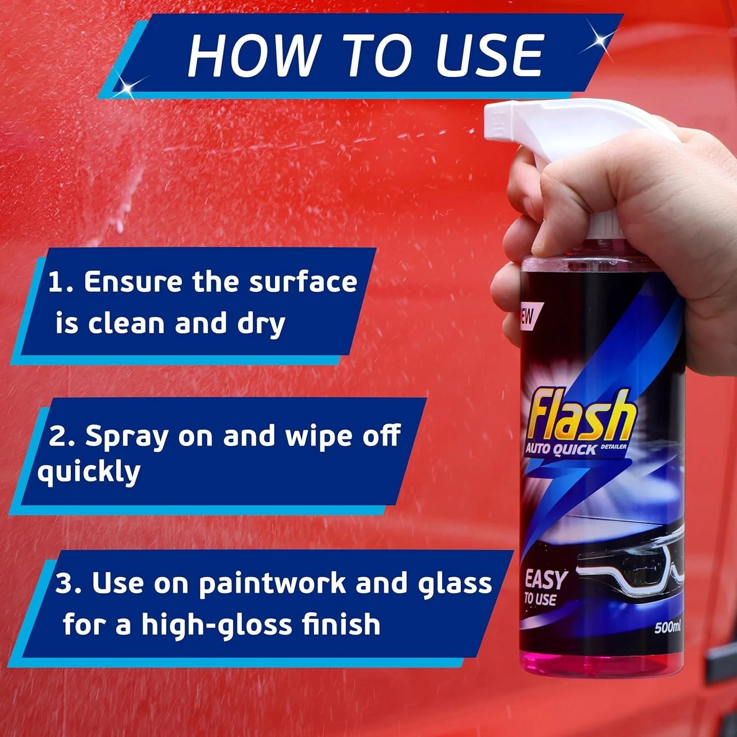 Flash Car Care Quick Detailer