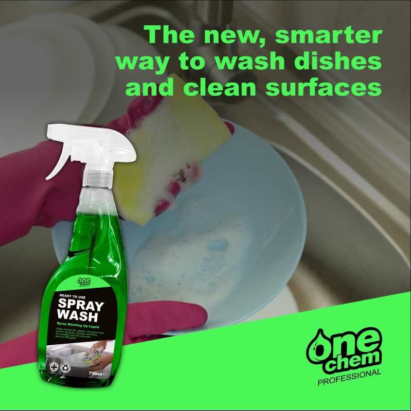 One Chem Spray Washing Up Liquid 750 ml