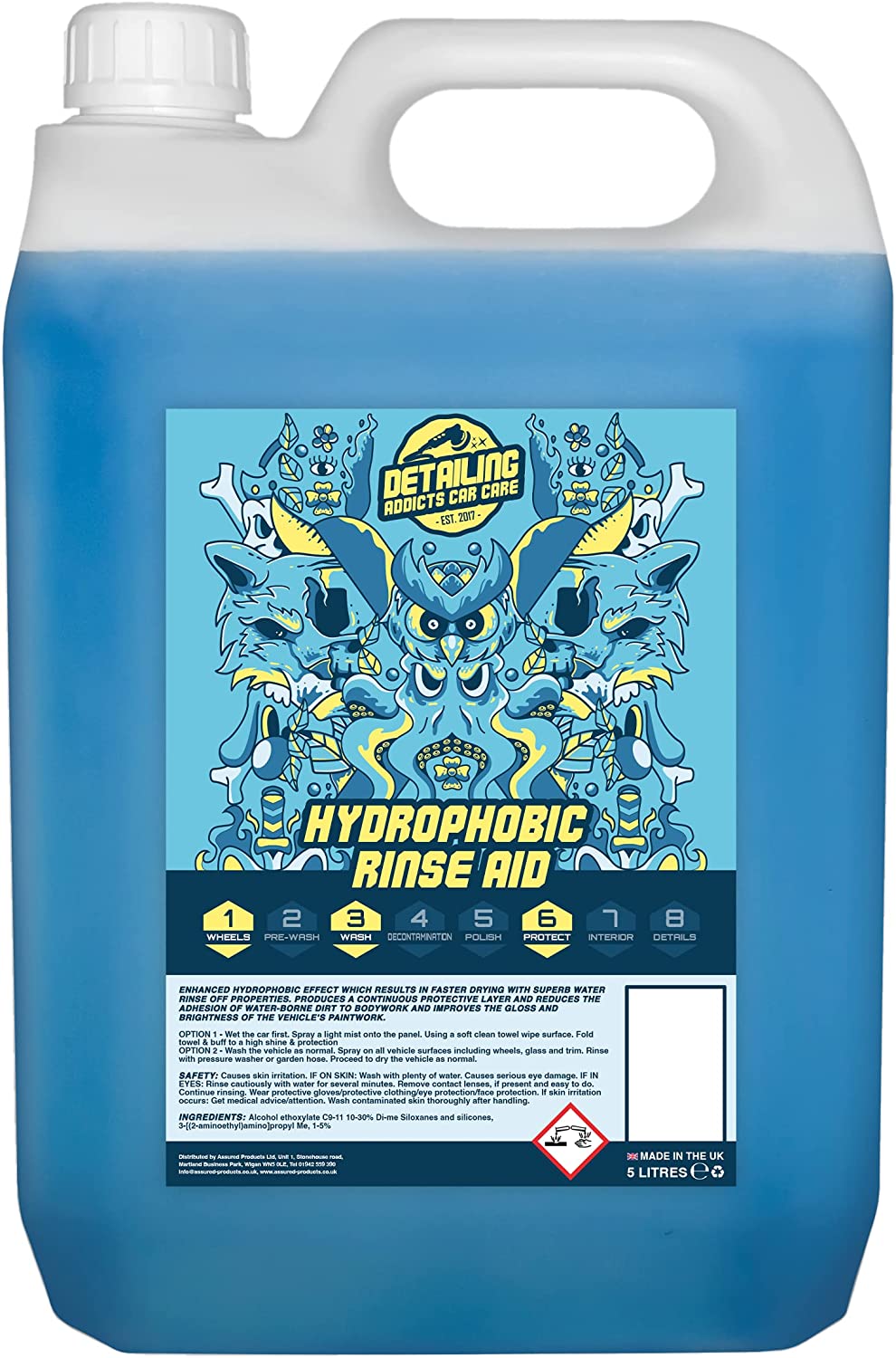Detailing Addicts Hydrophobic Rinse Aid 5L
