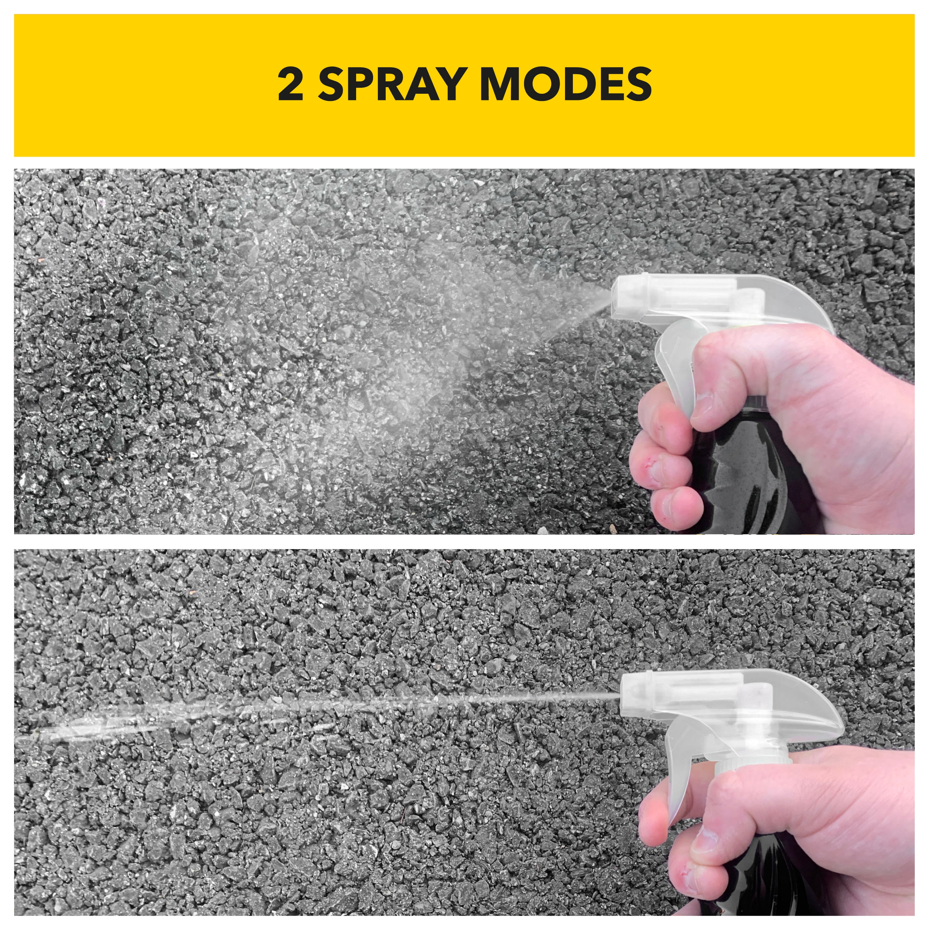 2 spray modes