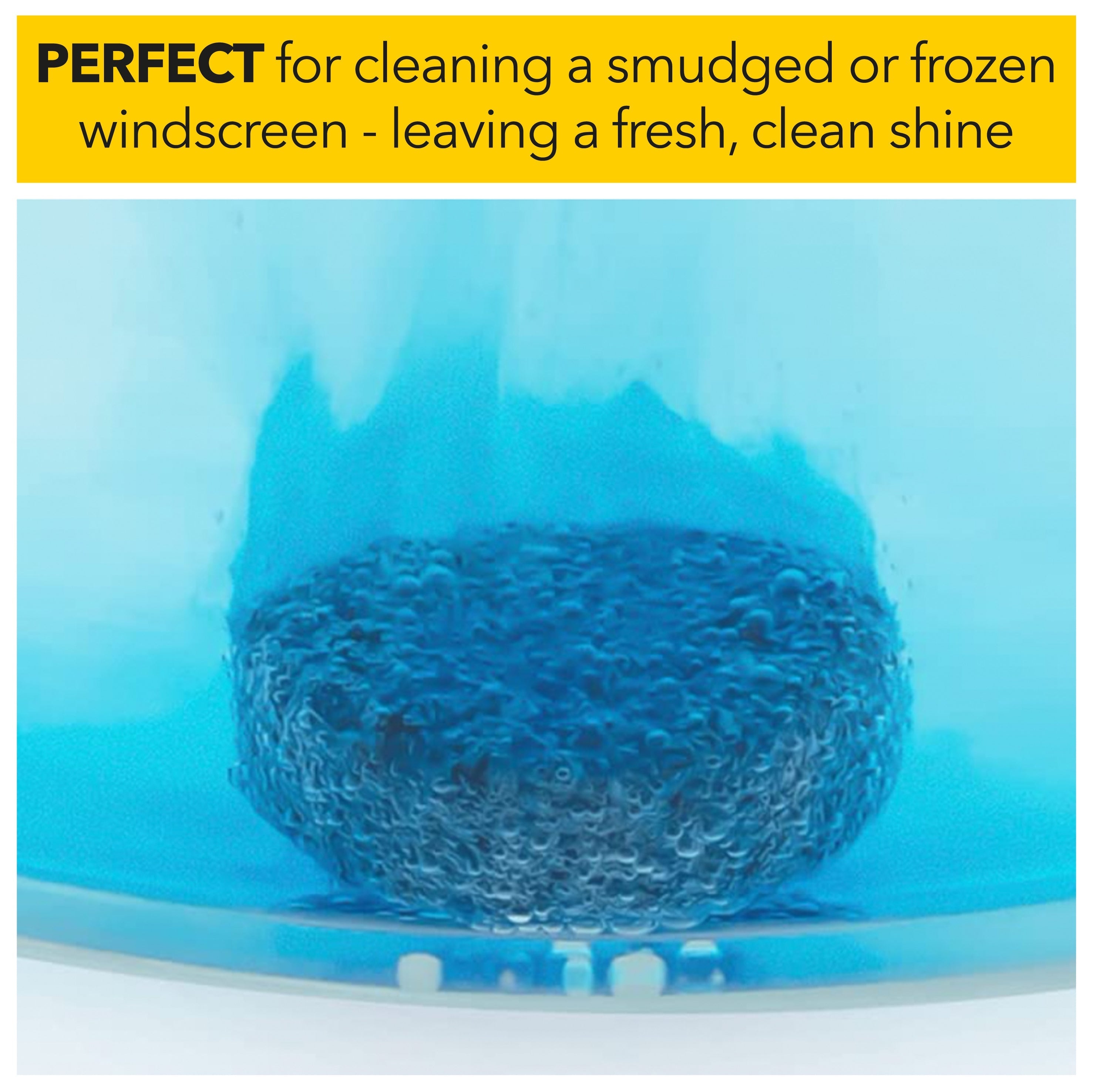 perfect for cleaning a smudged or frozen windscreen - leaving a fresh, clean shine