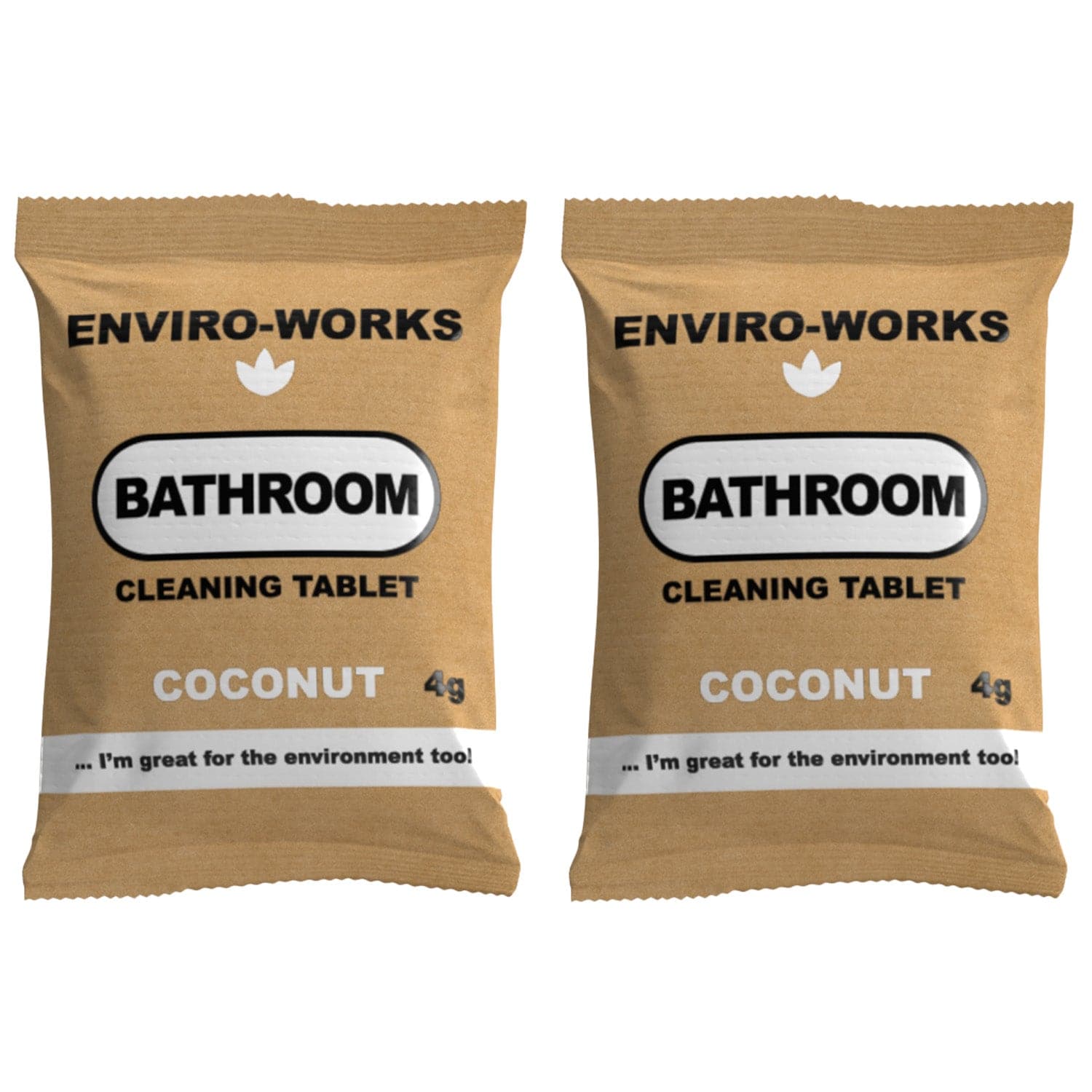 Enviro-Works Bathroom Cleaning Tabs x2 REFILLS
