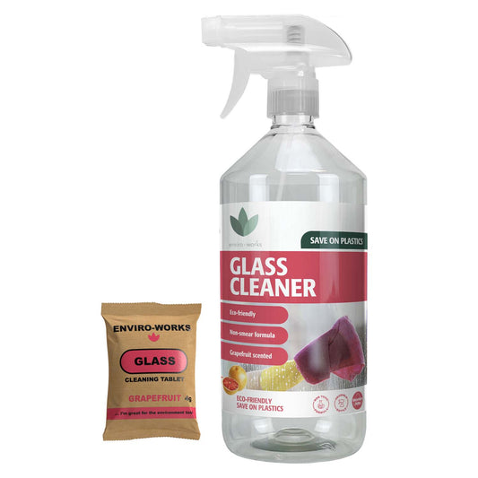 Enviro-Works Glass Cleaner 500ml (with 1 tab)