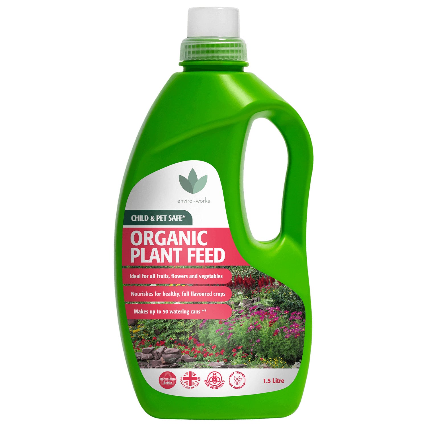 Enviro Works Organic Liquid Plant Feed Concentrate 1.5L
