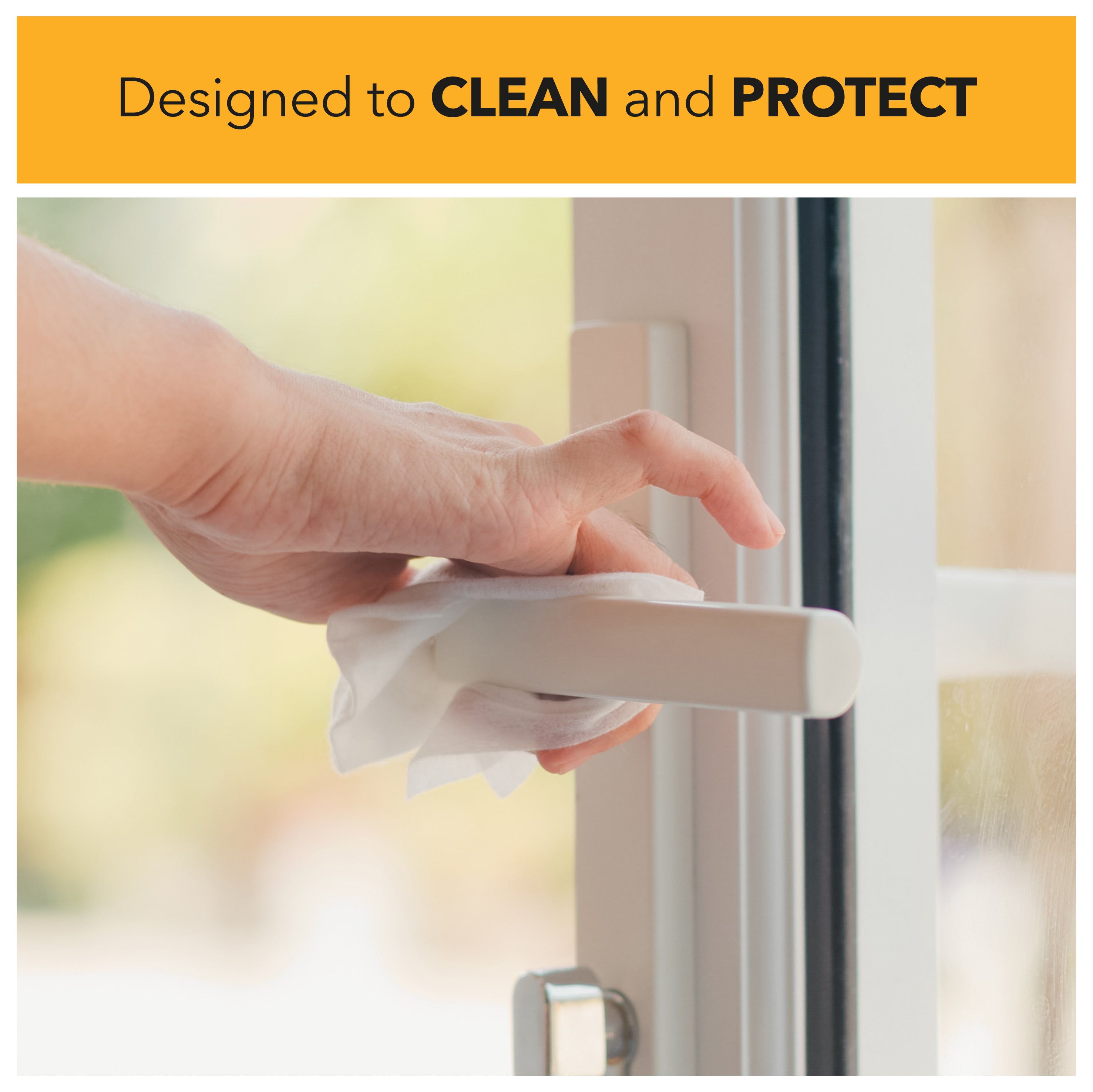 designed to clean and protect