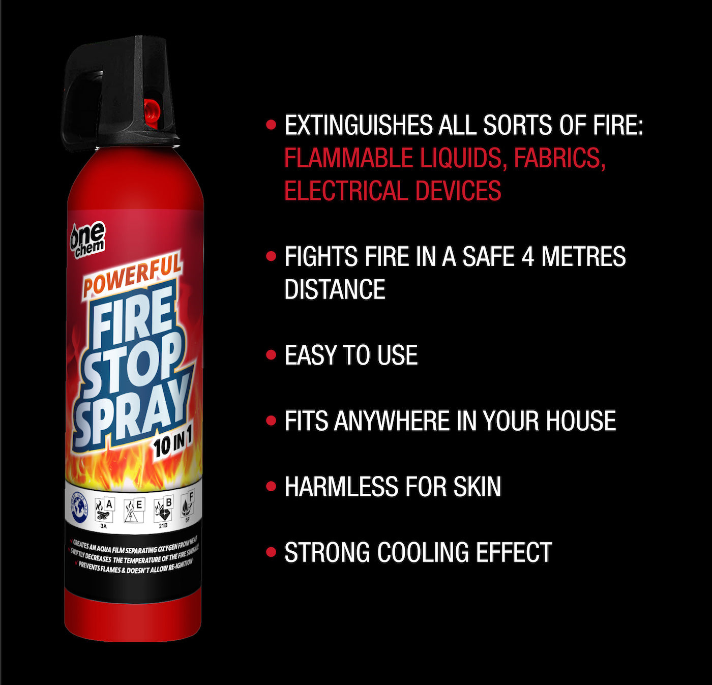 One Chem - Fire Stop Spray 750g