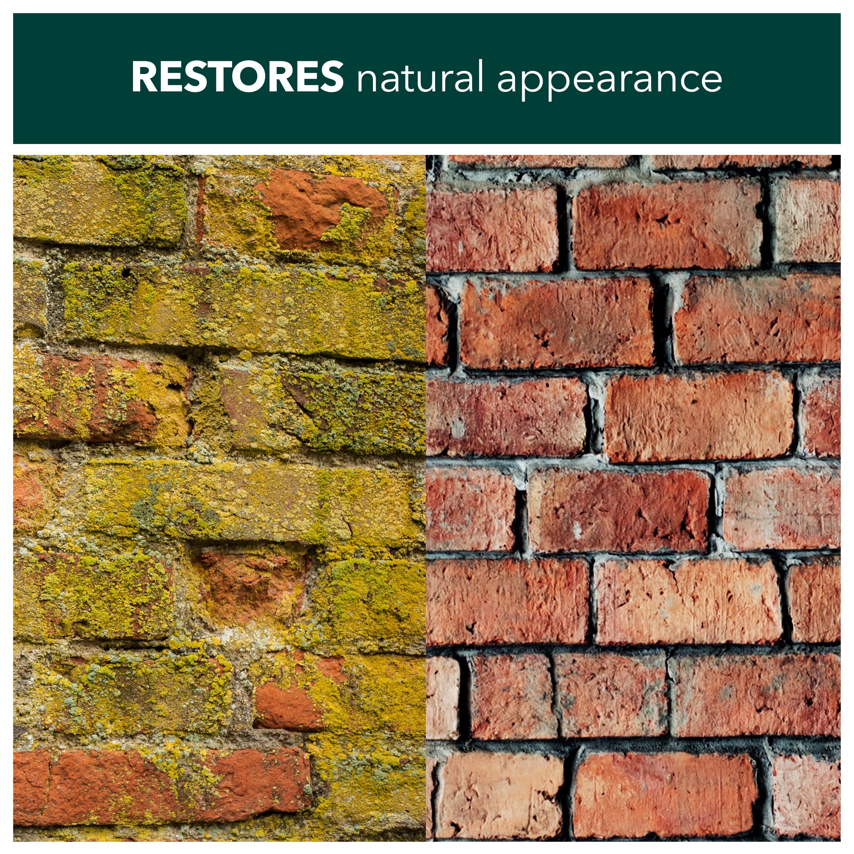 Restores natural appearance