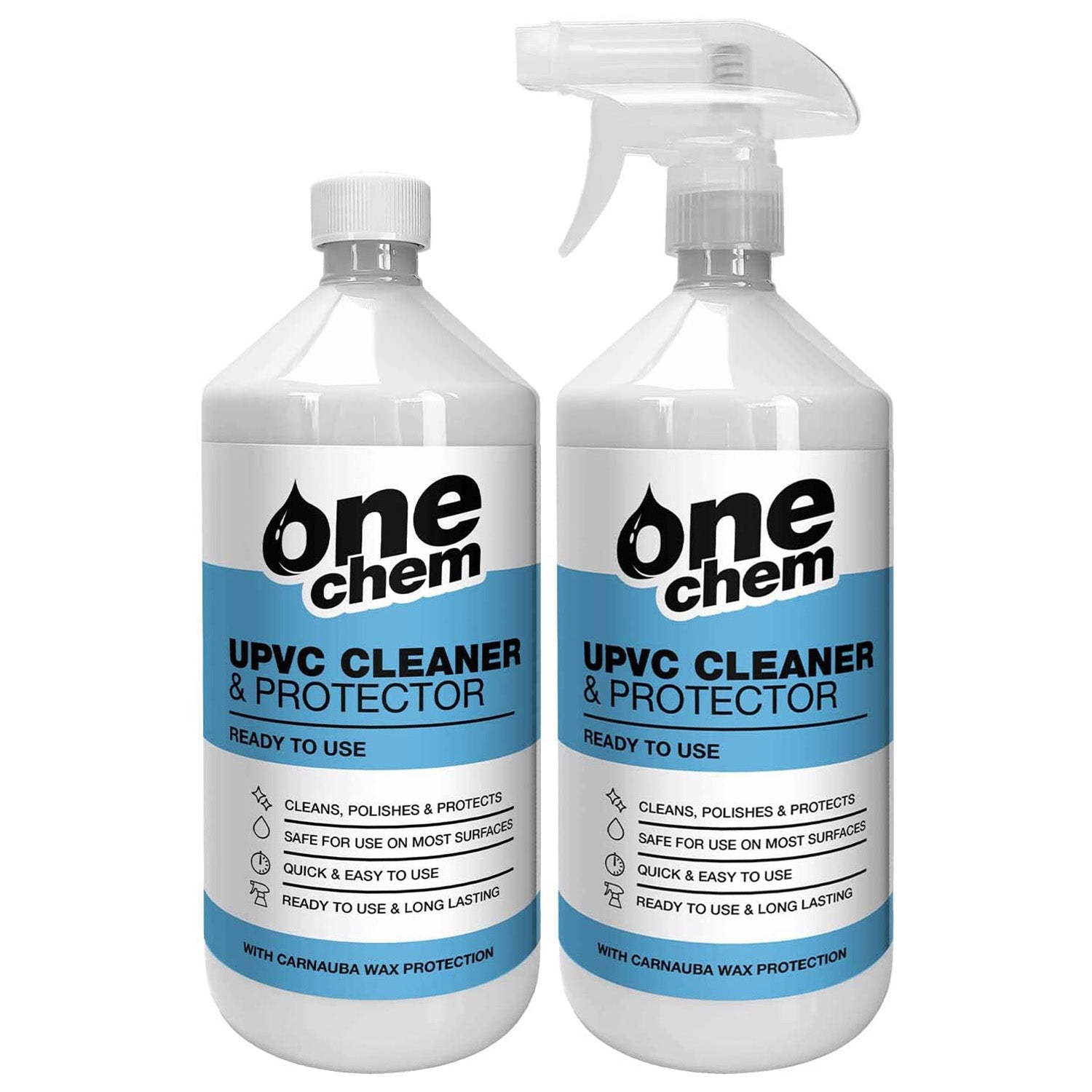One Chem UPVC Cleaner & Protector 2 x 1L