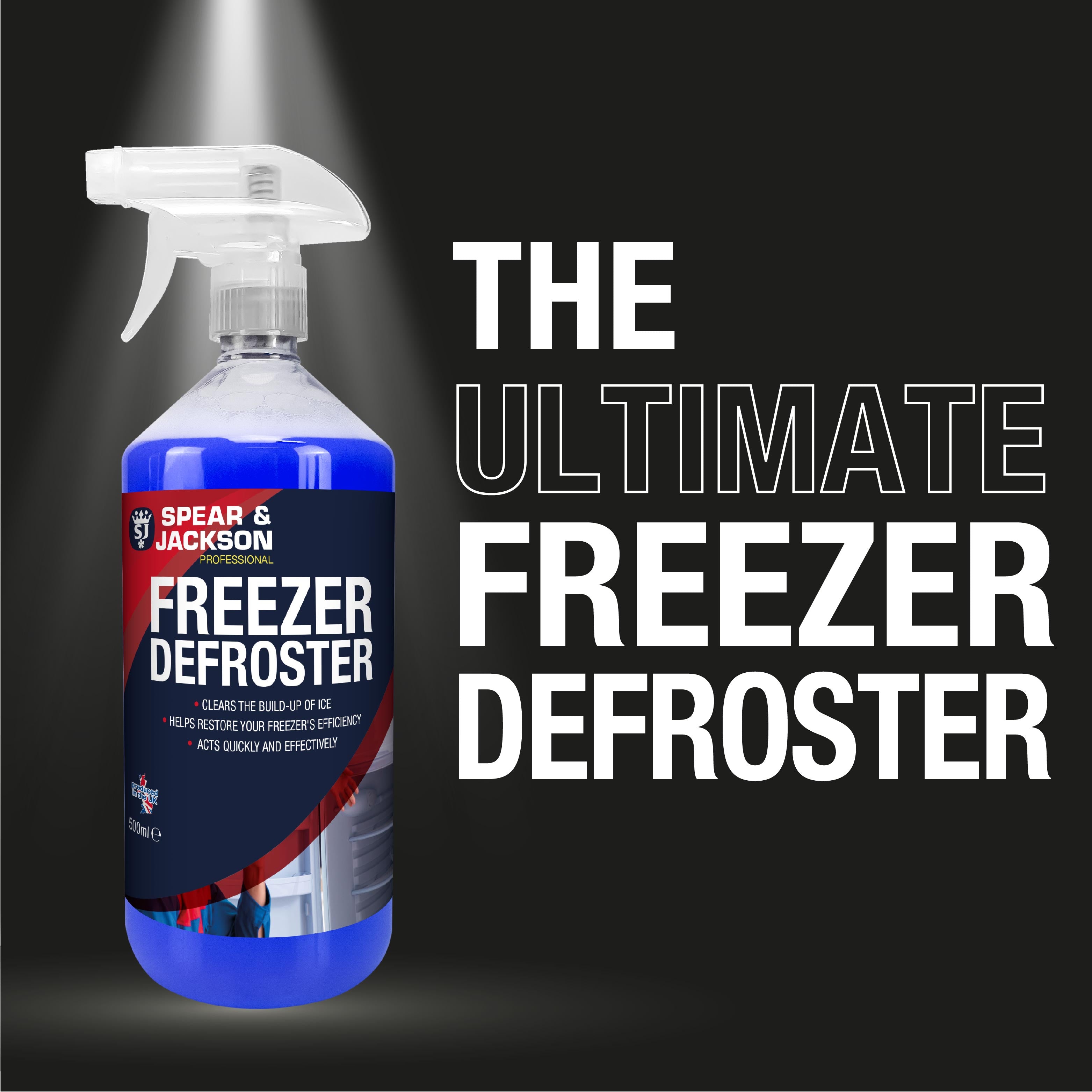 Spear and Jackson Freezer Defroster 2 x 500ml