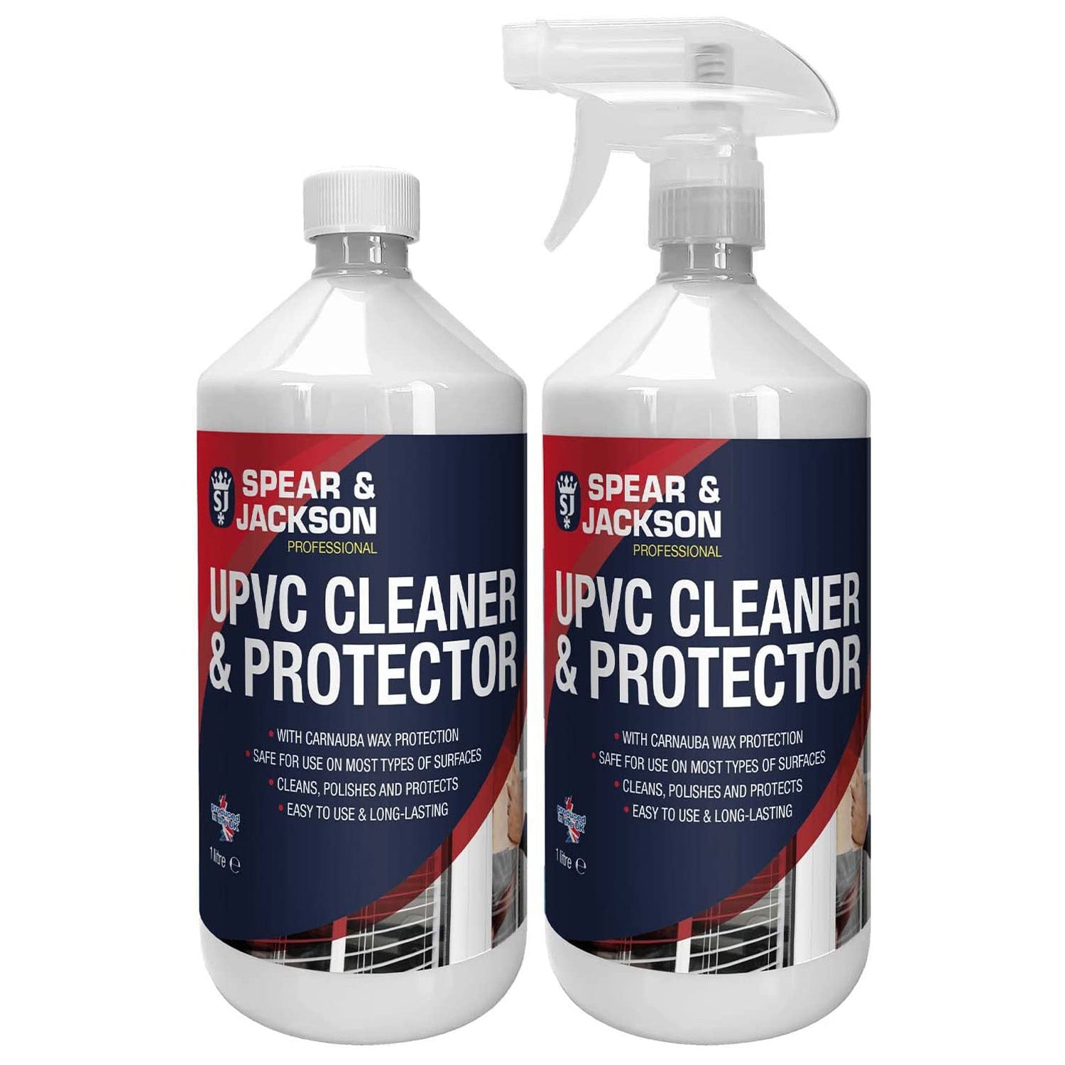 S&J UPVC Cleaner & Protector 2 x 1L