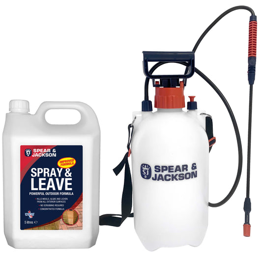 S&J Spray & Leave Concentrate 5L (with 5L Pressure Sprayer)