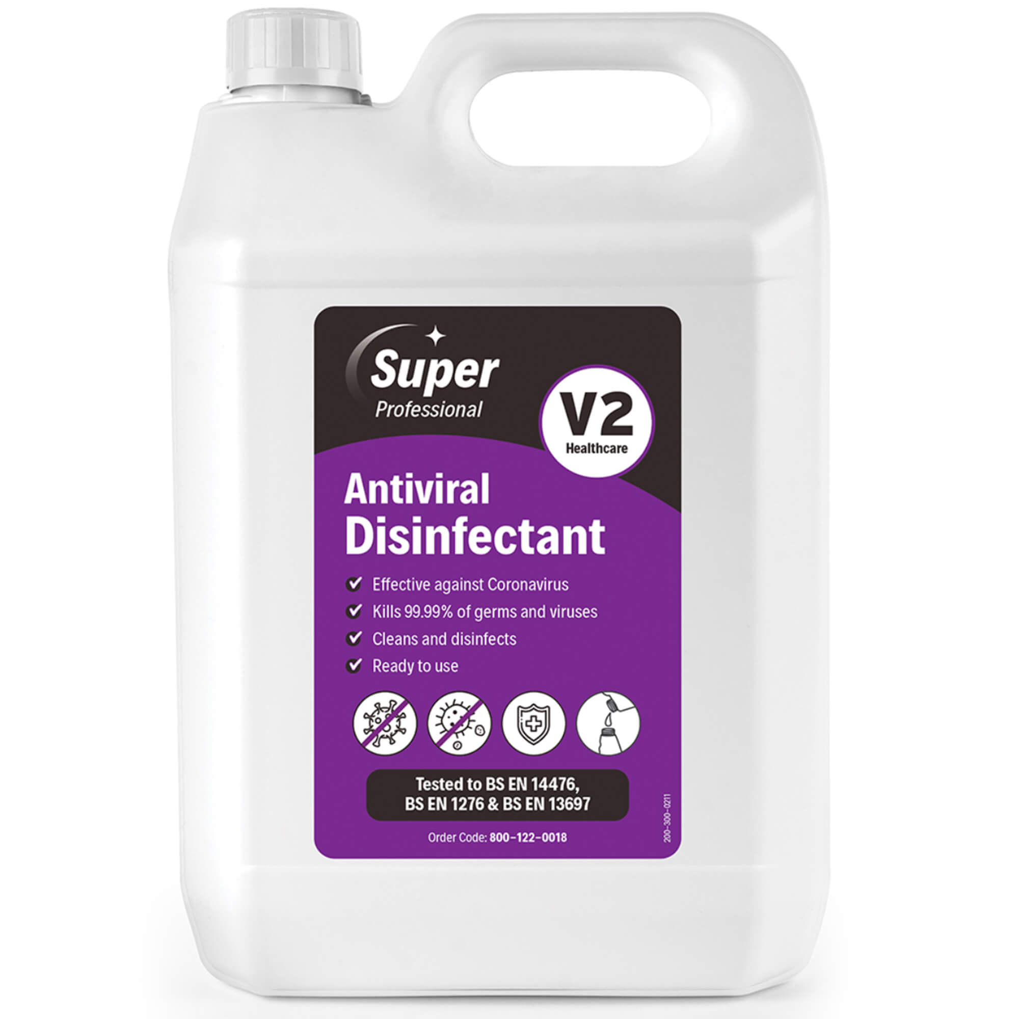 Super Professional Antiviral Disinfectant 5L