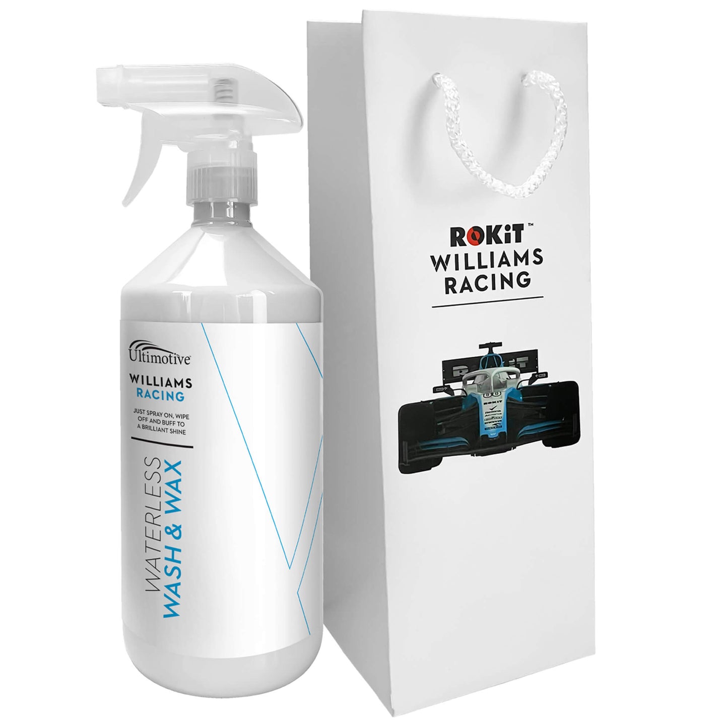 Williams Waterless Wash & Wax 1L with Gift Bag